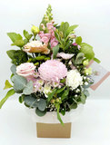 Small Pink & White Box