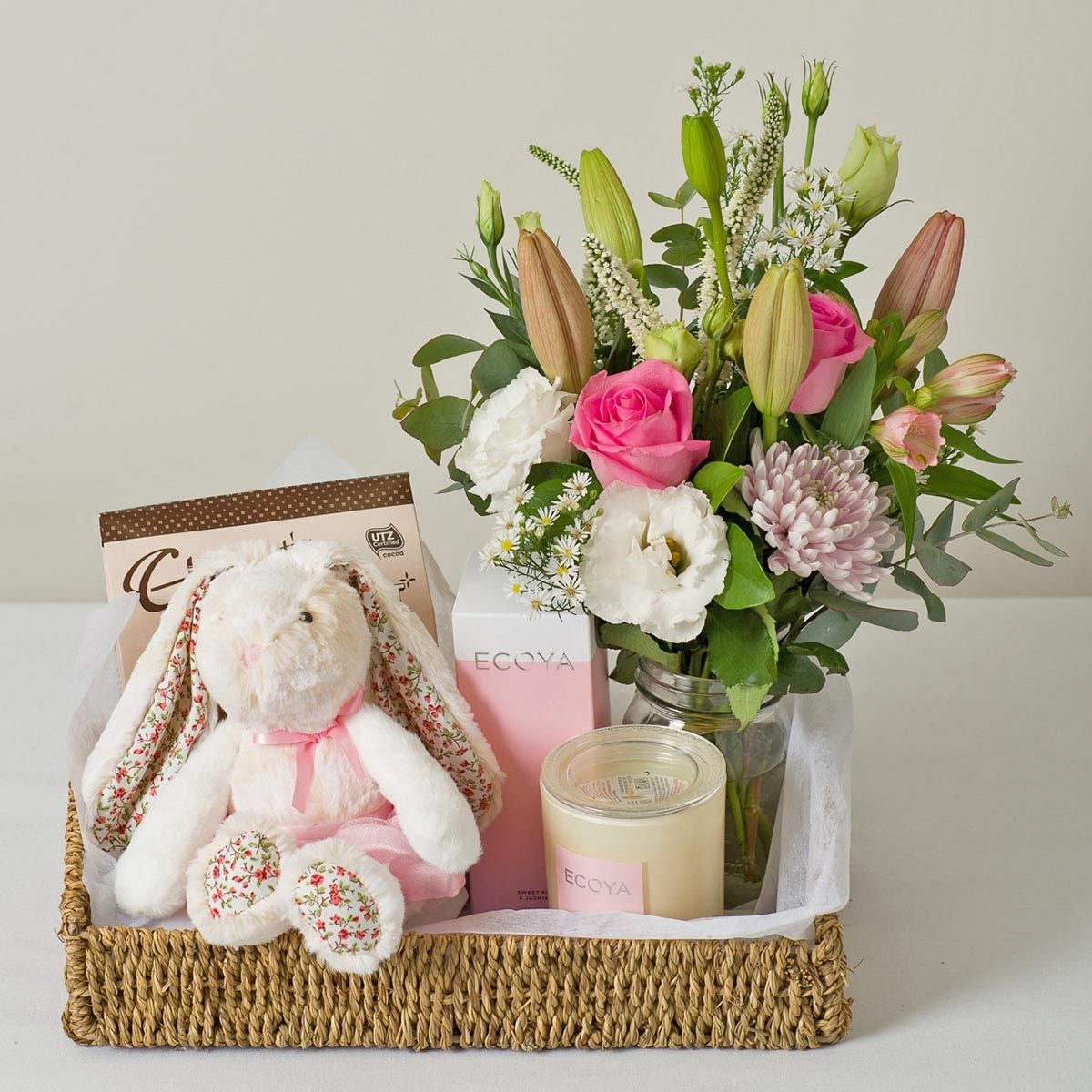 Bunny Gift Hamper Pink Standard